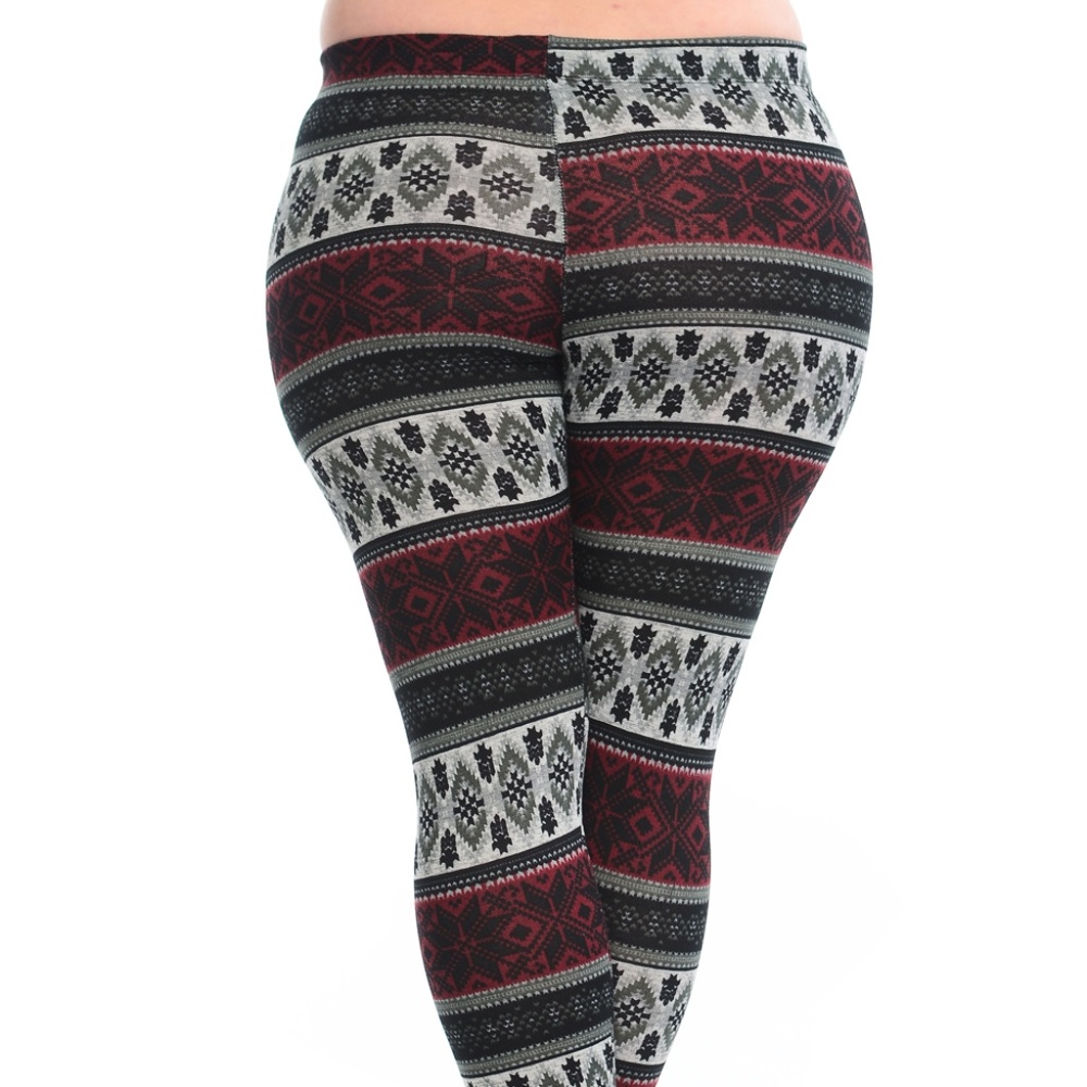 CHRISTMAS LEGGINGS-PLUS - Picture 3 of 5